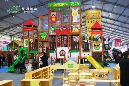 星空电竞app下载苹果版最新版为首届中国玩具国际博览会提供超过8000平米篷房