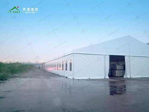 星空电竞app下载苹果版最新版为企业搭建临时仓储篷房